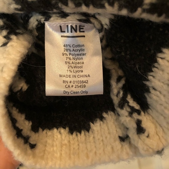 New Line the Label Knit Sweater in Equine Sz S - Picture 11 of 12